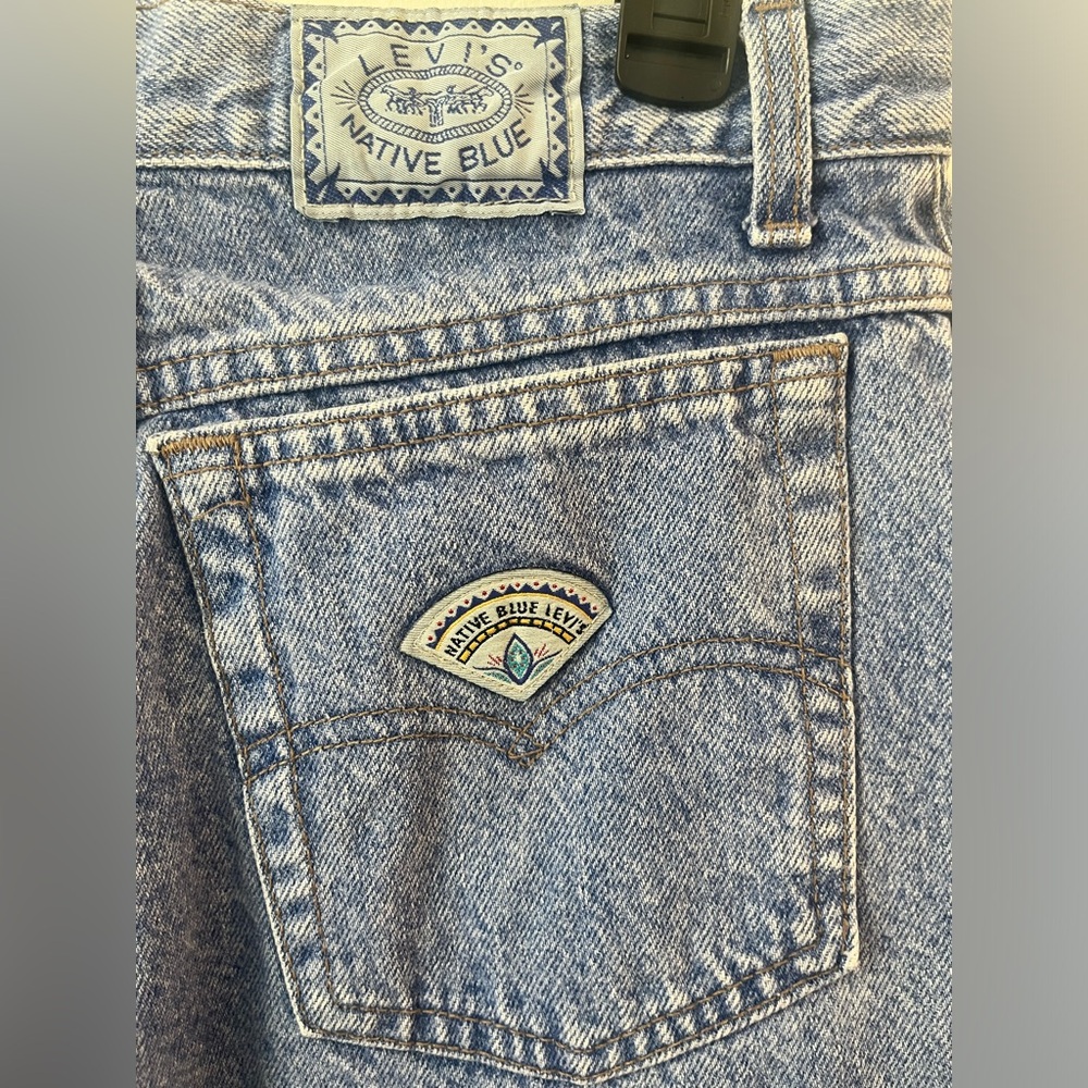Vintage Levis Native Blue size 14 length 30 inches no rips tears or distressing